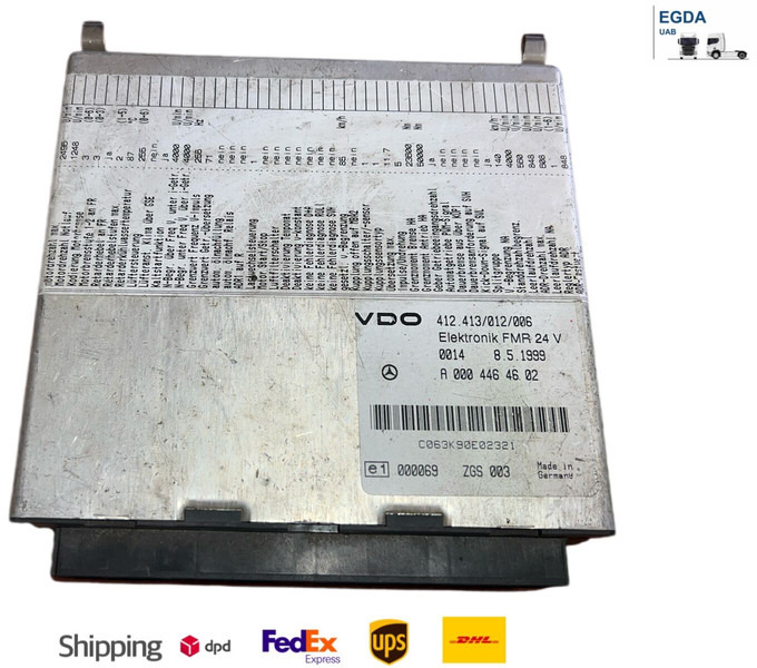 Mercedes-Benz VDO Elektronik FMR - Kontrollenhet: bild 1 Mercedes-Benz VDO Elektronik FMR - Kontrollenhet: bild 1