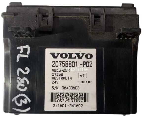 Volvo FL 280 - Kontrollenhet: bild 1 Volvo FL 280 - Kontrollenhet: bild 1