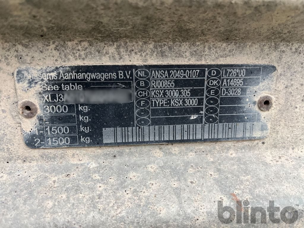 Tippsläp ANSSEMS KSX 3000E305X178: bild 23