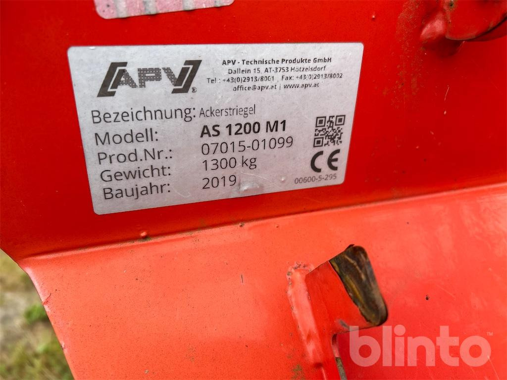 APV AS 1200 (2019) - Ogräsharv: bild 5 APV AS 1200 (2019) - Ogräsharv: bild 5