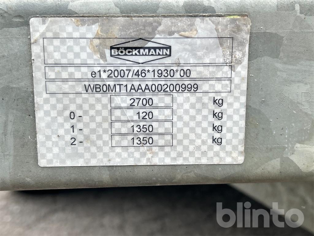 Böckmann BT3016/270 (2021) - Flaksläp: bild 5 Böckmann BT3016/270 (2021) - Flaksläp: bild 5