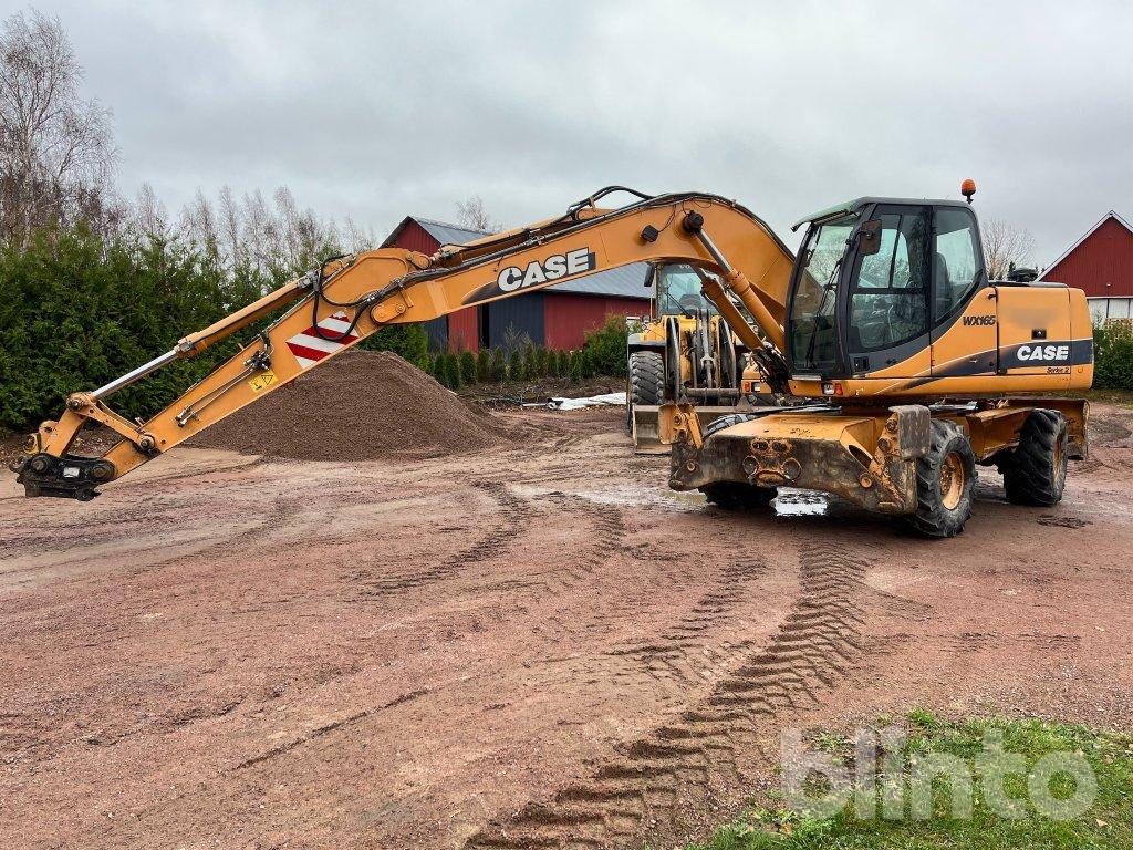 Case WX165 - Grävmaskin på däck: bild 1 Case WX165 - Grävmaskin på däck: bild 1