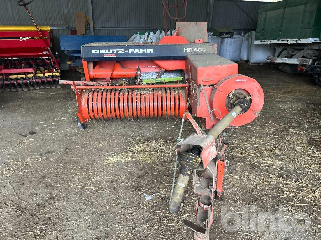Deutz-Fahr HD 400 - Rundbalspress: bild 2 Deutz-Fahr HD 400 - Rundbalspress: bild 2