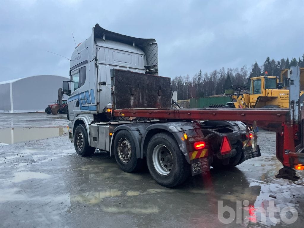 SCANIA R124LA6X2/4 NA med trailer - Dragbil, Flaktrailer: bild 5 SCANIA R124LA6X2/4 NA med trailer - Dragbil, Flaktrailer: bild 5