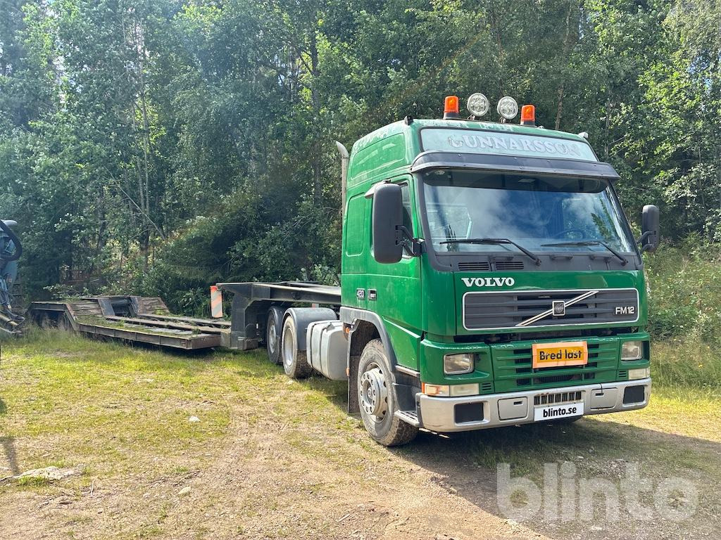 VOLVO FM12 6*2 - Dragbil, Låg lastare semitrailer: bild 1 VOLVO FM12 6*2 - Dragbil, Låg lastare semitrailer: bild 1
