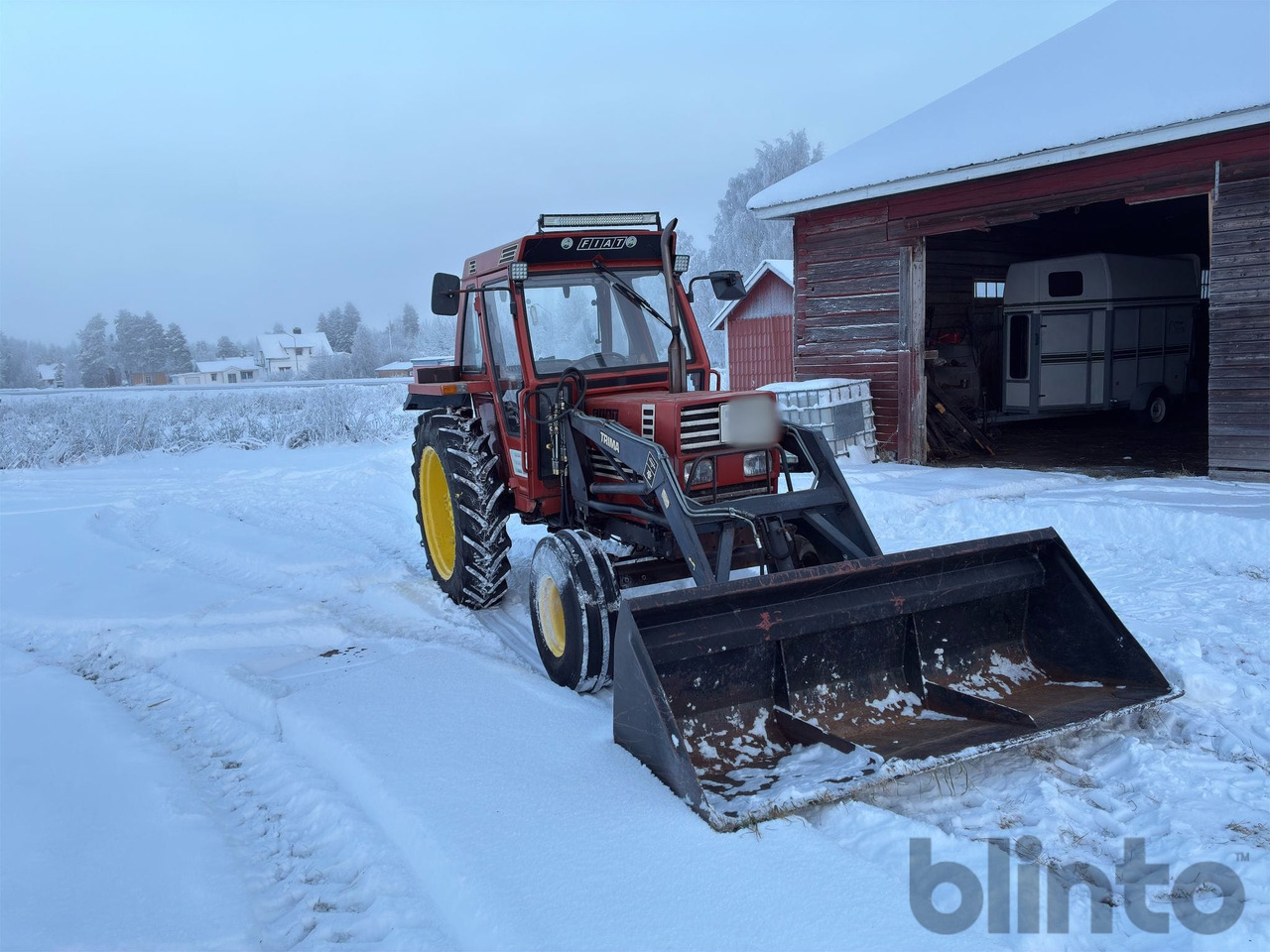FIAT 580 - Traktor: bild 3 FIAT 580 - Traktor: bild 3
