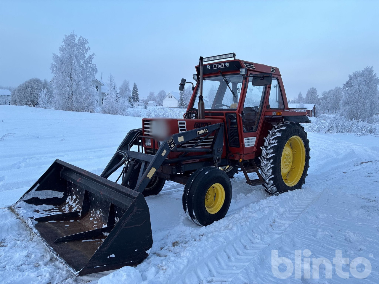 FIAT 580 - Traktor: bild 1 FIAT 580 - Traktor: bild 1