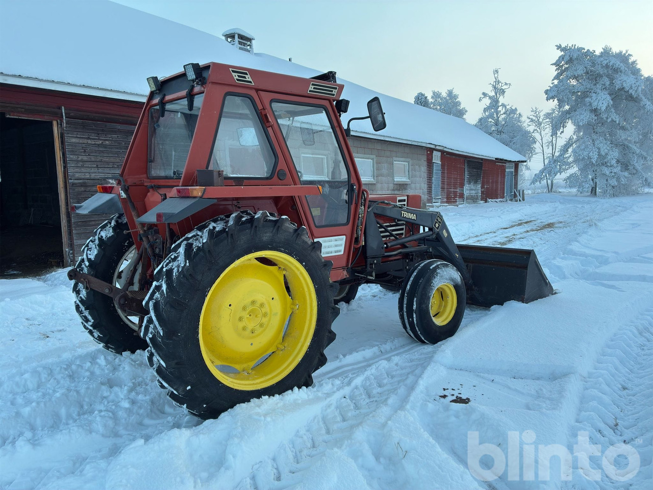 FIAT 580 - Traktor: bild 5 FIAT 580 - Traktor: bild 5