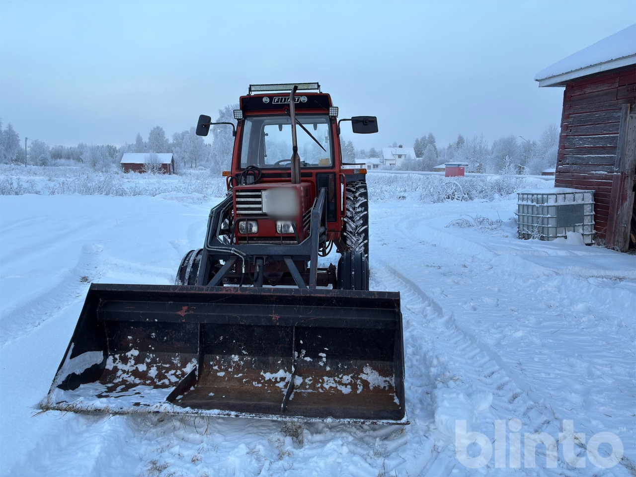 FIAT 580 - Traktor: bild 2 FIAT 580 - Traktor: bild 2