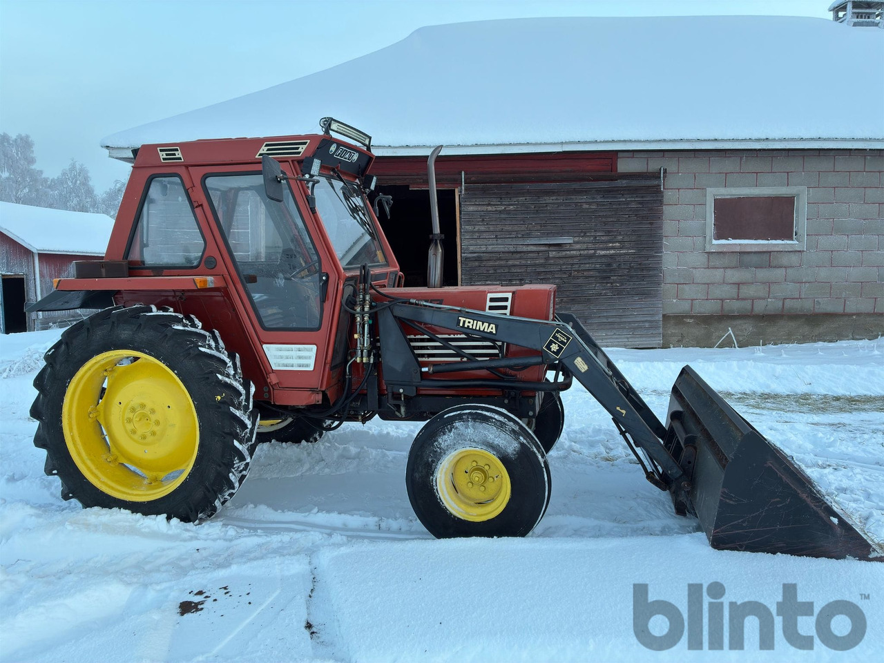 FIAT 580 - Traktor: bild 4 FIAT 580 - Traktor: bild 4