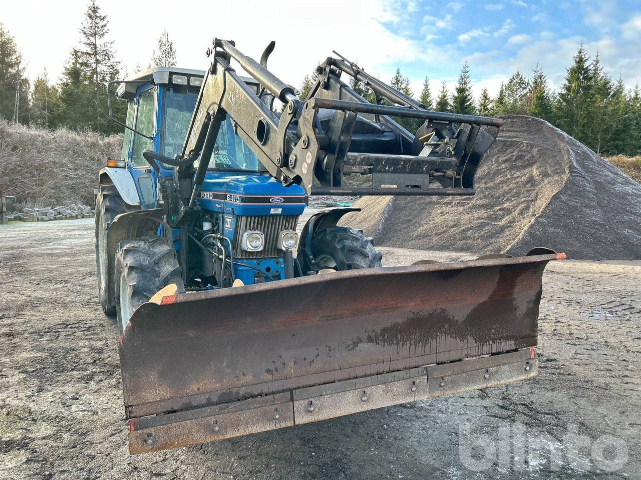 FORD 6410 4WD - Traktor: bild 2 FORD 6410 4WD - Traktor: bild 2