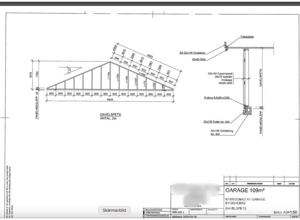 Garage 109 m2 - Garage & Verkstadsutrustning: bild 5 Garage 109 m2 - Garage & Verkstadsutrustning: bild 5