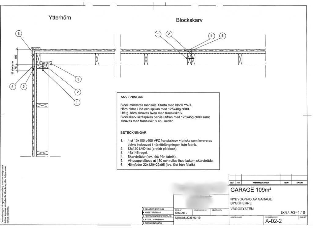 Garage 109 m2 - Garage & Verkstadsutrustning: bild 4 Garage 109 m2 - Garage & Verkstadsutrustning: bild 4