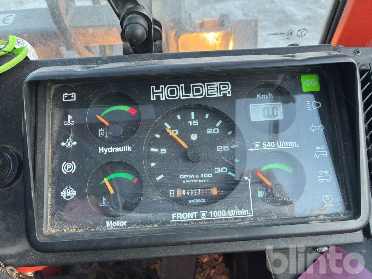 Kommunaltraktor HOLDER C-TRAC 2.42: bild 21 Kommunaltraktor HOLDER C-TRAC 2.42: bild 21