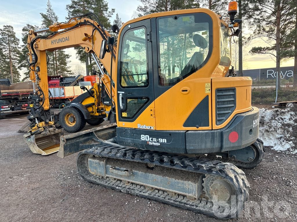 Hyundai Robex 80CR-9A - Bandgrävare: bild 3 Hyundai Robex 80CR-9A - Bandgrävare: bild 3