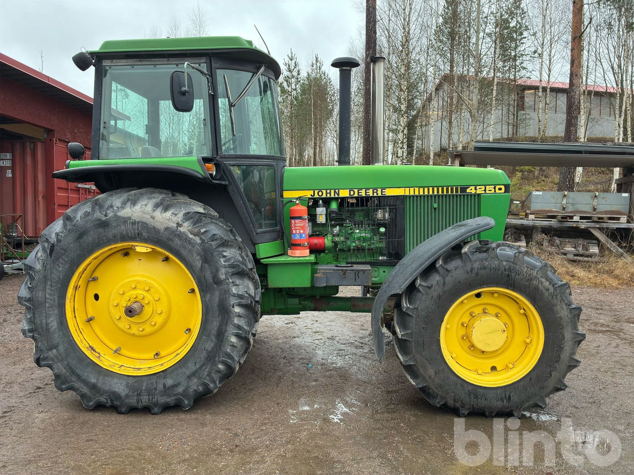 J. DEERE 4250 4WD - Traktor: bild 4 J. DEERE 4250 4WD - Traktor: bild 4