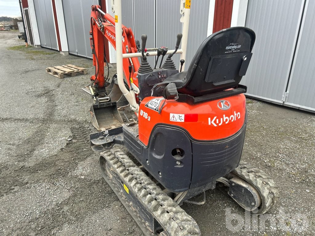 Kubota U10-3 med transportkärra - Minigrävmaskin: bild 4 Kubota U10-3 med transportkärra - Minigrävmaskin: bild 4