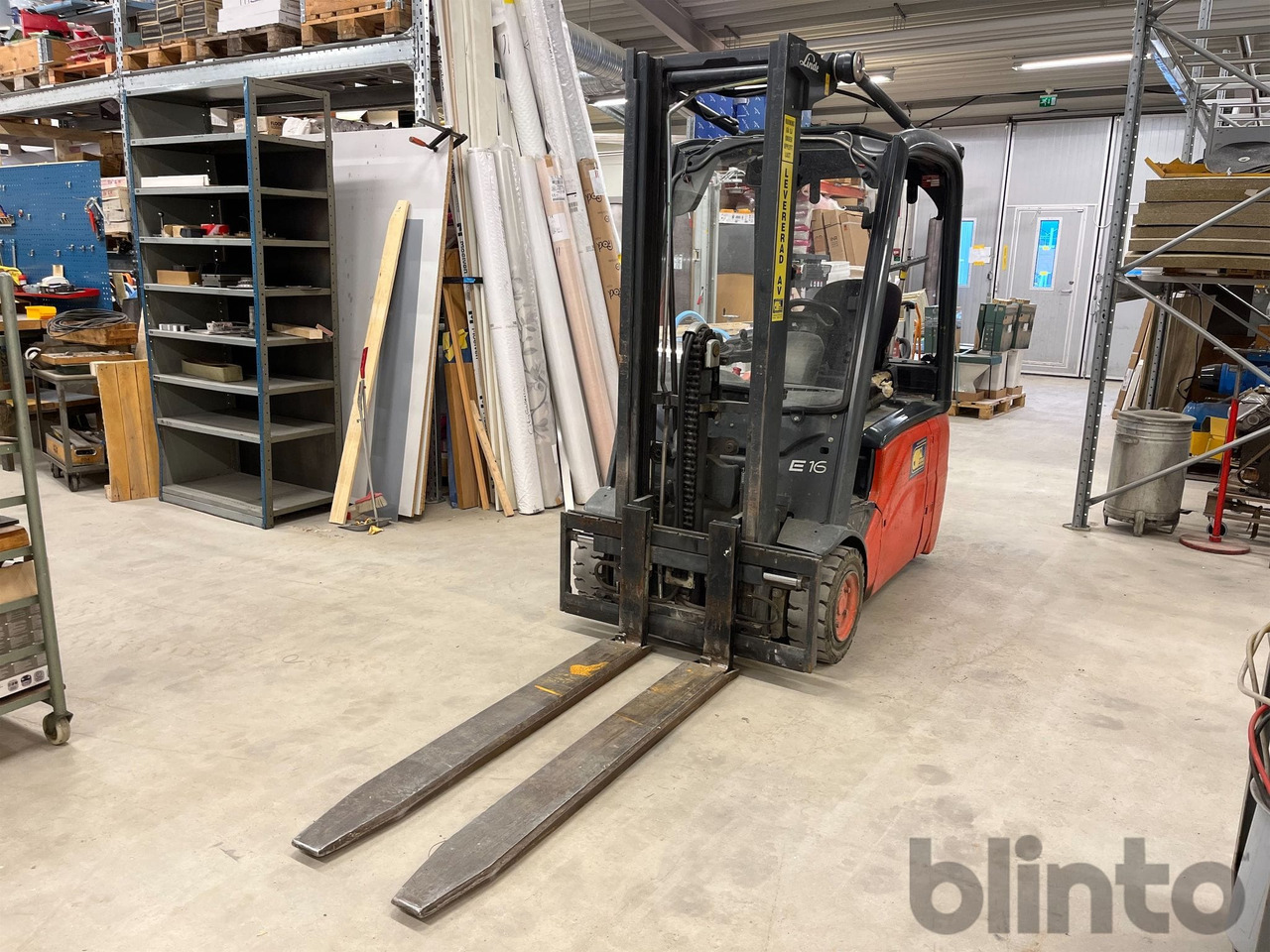 Linde E16 - Motviktstruck: bild 1 Linde E16 - Motviktstruck: bild 1