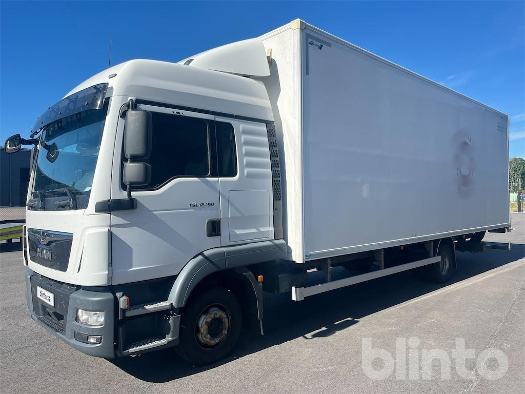 MAN - Lastbil med skåp: bild 1 MAN - Lastbil med skåp: bild 1