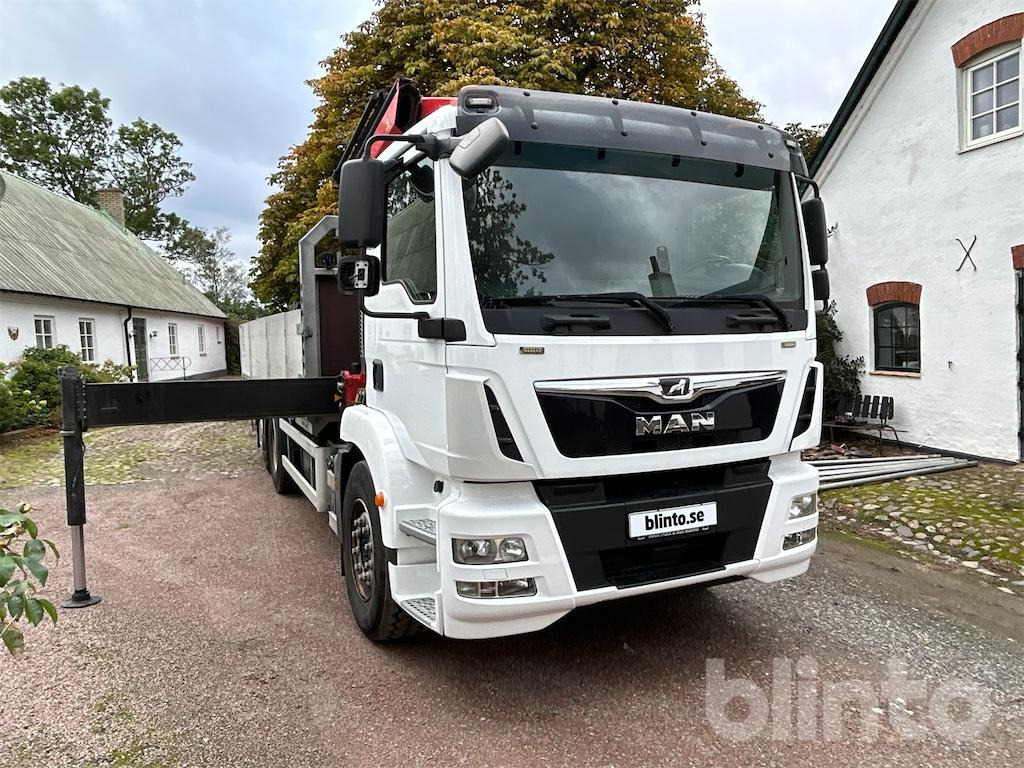 MAN TGM 26.320 BL - Palfinger PK19.001 SLD5 - Flakbil, Kranbil: bild 3 MAN TGM 26.320 BL - Palfinger PK19.001 SLD5 - Flakbil, Kranbil: bild 3