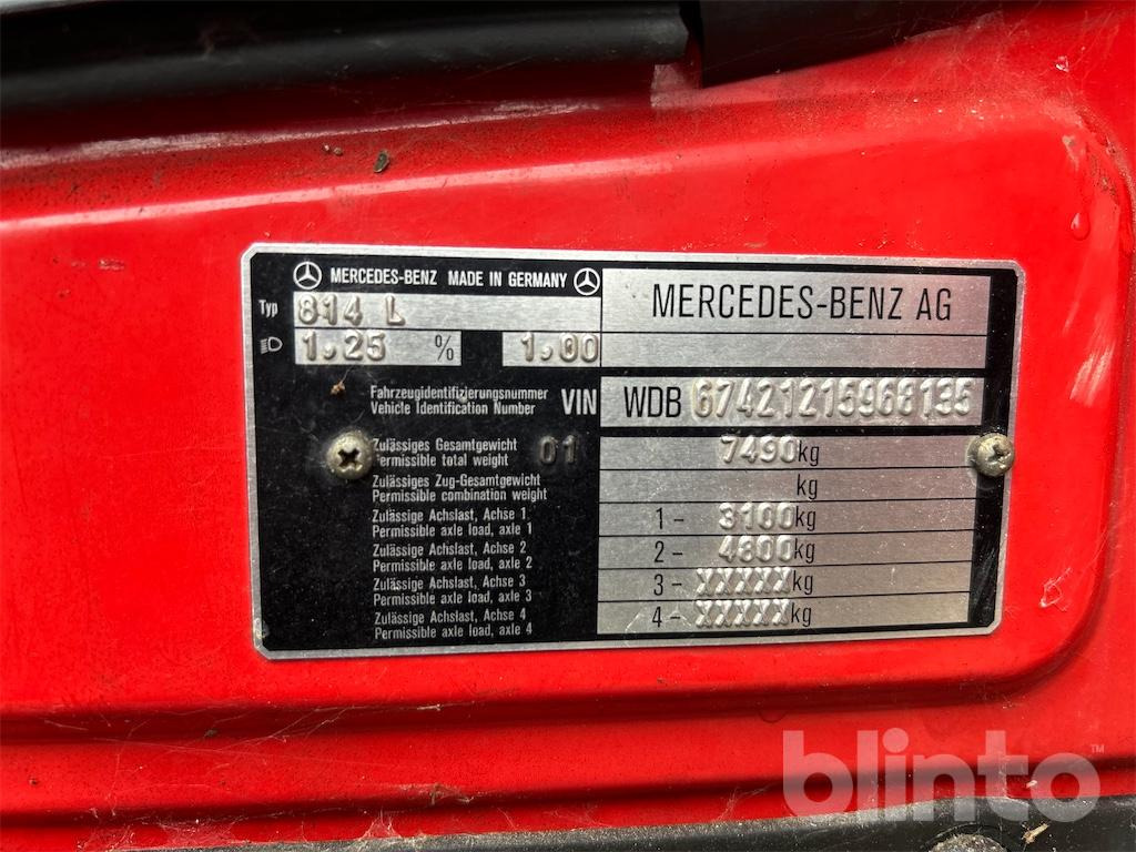 Mercedes Benz 814 L - Flakbil: bild 5 Mercedes Benz 814 L - Flakbil: bild 5