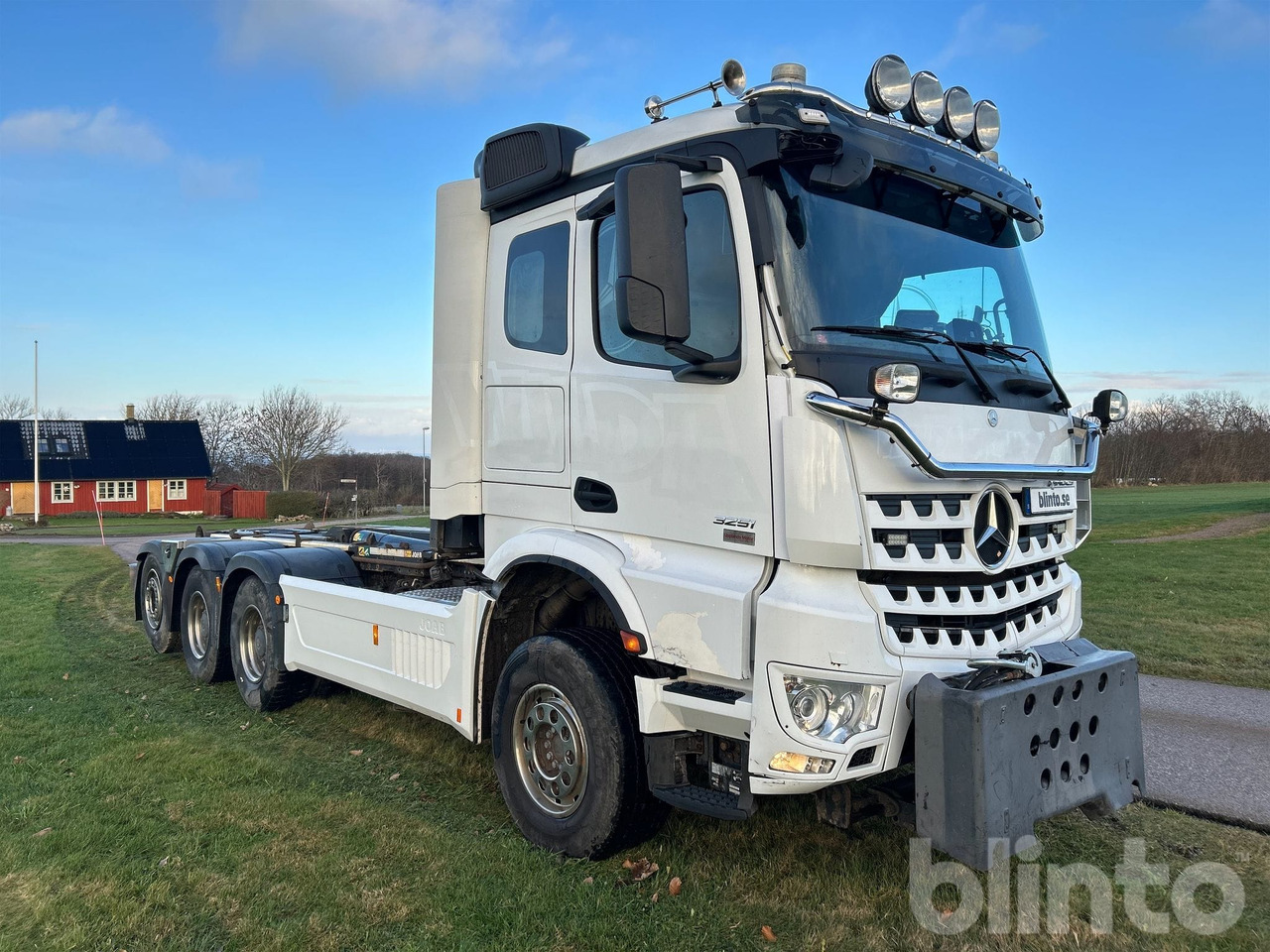 Mercedes-Benz Arocs 3251LK 8x4 - JOAB L24 - Lastväxlare lastbil: bild 3 Mercedes-Benz Arocs 3251LK 8x4 - JOAB L24 - Lastväxlare lastbil: bild 3