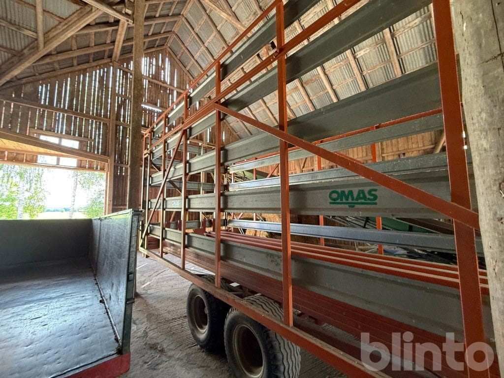 Omas CB170 S - Traktorvagn, Utrustning för ensilage: bild 3 Omas CB170 S - Traktorvagn, Utrustning för ensilage: bild 3