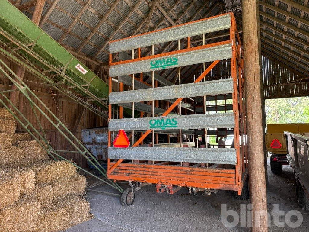 Omas CB170 S - Traktorvagn, Utrustning för ensilage: bild 4 Omas CB170 S - Traktorvagn, Utrustning för ensilage: bild 4