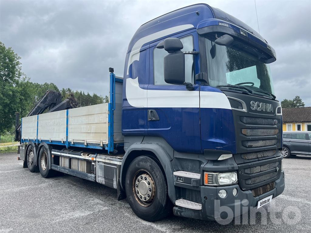 SCANIA R580LB6X2HNB - Flakbil, Kranbil: bild 3 SCANIA R580LB6X2HNB - Flakbil, Kranbil: bild 3