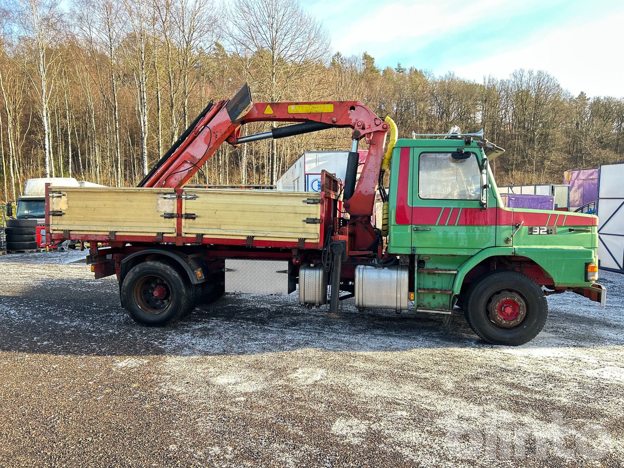 SCANIA T 924 4X2 Kranbil - Flakbil, Kranbil: bild 4 SCANIA T 924 4X2 Kranbil - Flakbil, Kranbil: bild 4