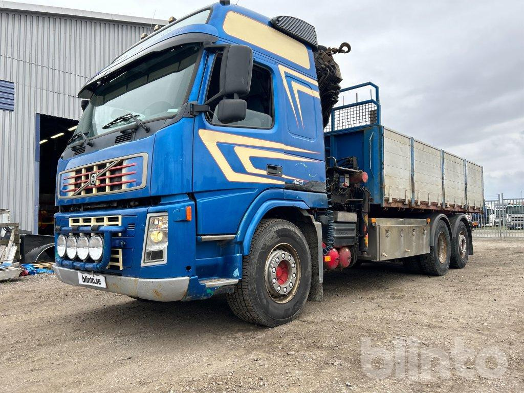VOLVO FM12 6*2 - Tippbil lastbil, Kranbil: bild 2 VOLVO FM12 6*2 - Tippbil lastbil, Kranbil: bild 2