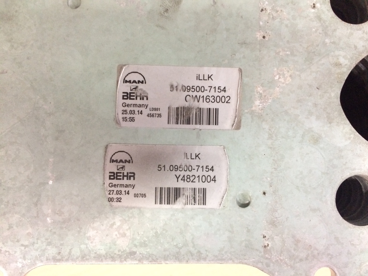 RADIATORE ARIA COMBURENTE - MOTORI MAN D2066 - D2676 - EURO 6 - Kylsystem för Lastbil: bild 5 RADIATORE ARIA COMBURENTE - MOTORI MAN D2066 - D2676 - EURO 6 - Kylsystem för Lastbil: bild 5