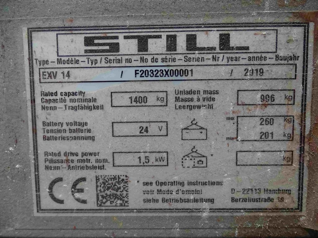 Still EXV14 - Staplare: bild 5 Still EXV14 - Staplare: bild 5