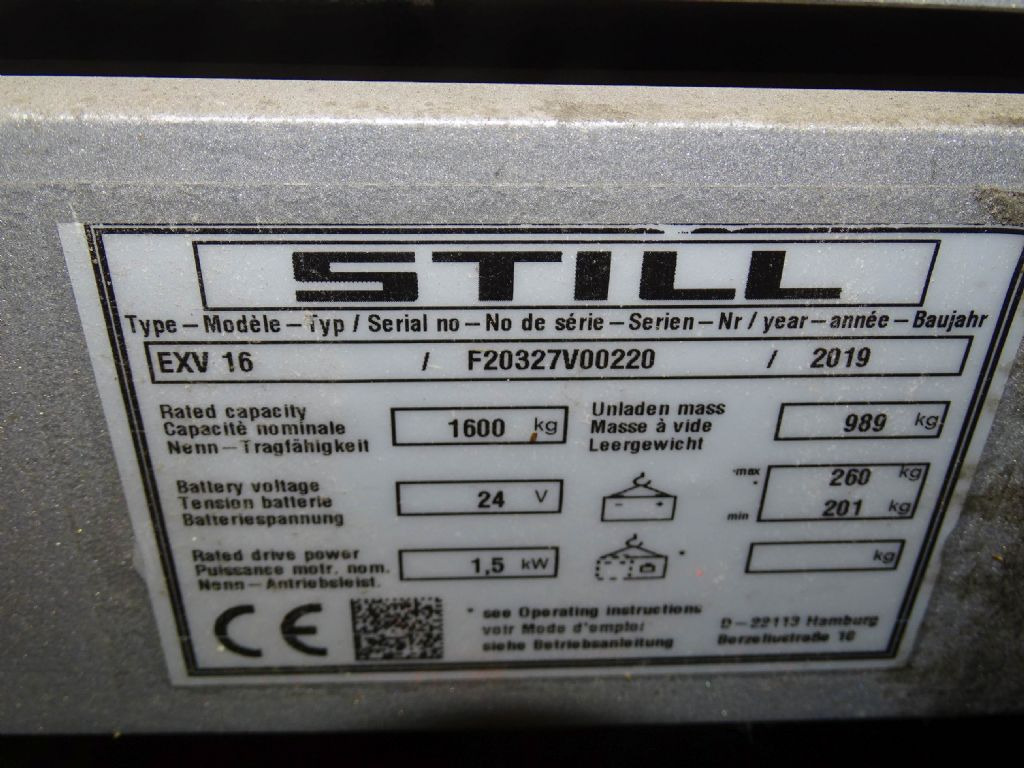 Still EXV16 - Staplare: bild 5 Still EXV16 - Staplare: bild 5