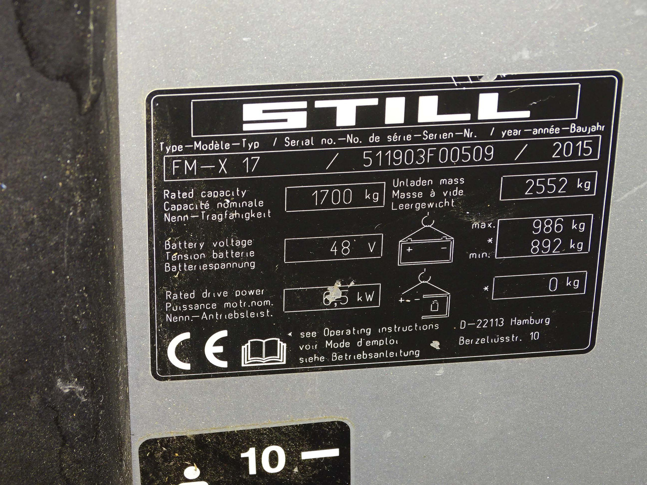 Still FM-X17 - Skjutstativtruck: bild 5 Still FM-X17 - Skjutstativtruck: bild 5