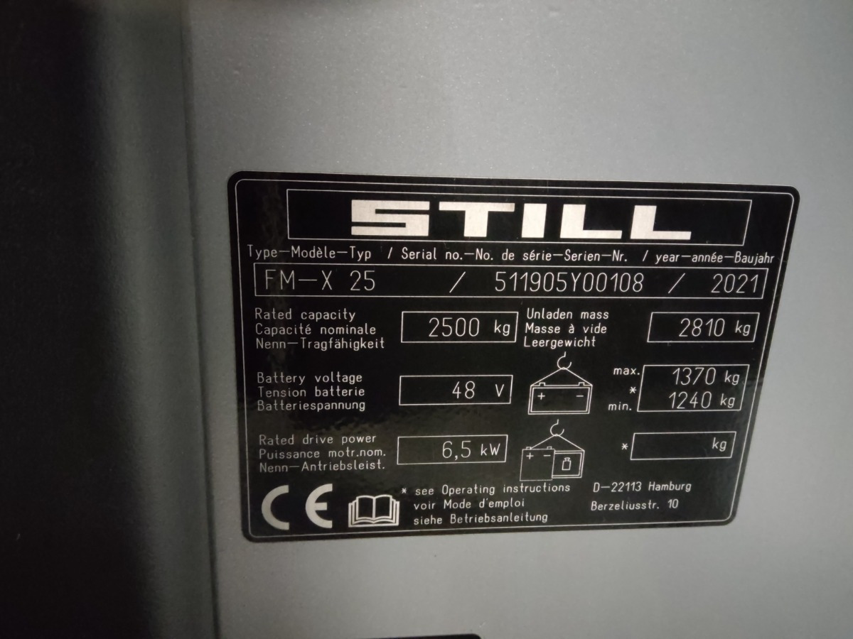 Still FM-X25 - Skjutstativtruck: bild 5 Still FM-X25 - Skjutstativtruck: bild 5