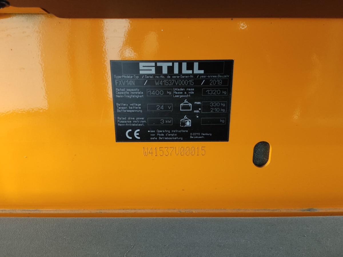 Still FXV14N - Staplare: bild 5 Still FXV14N - Staplare: bild 5