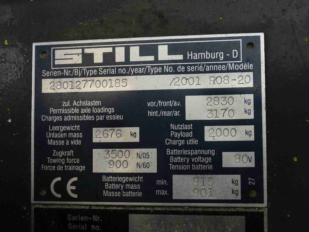 Still R08-20 - Dragtruck: bild 5 Still R08-20 - Dragtruck: bild 5