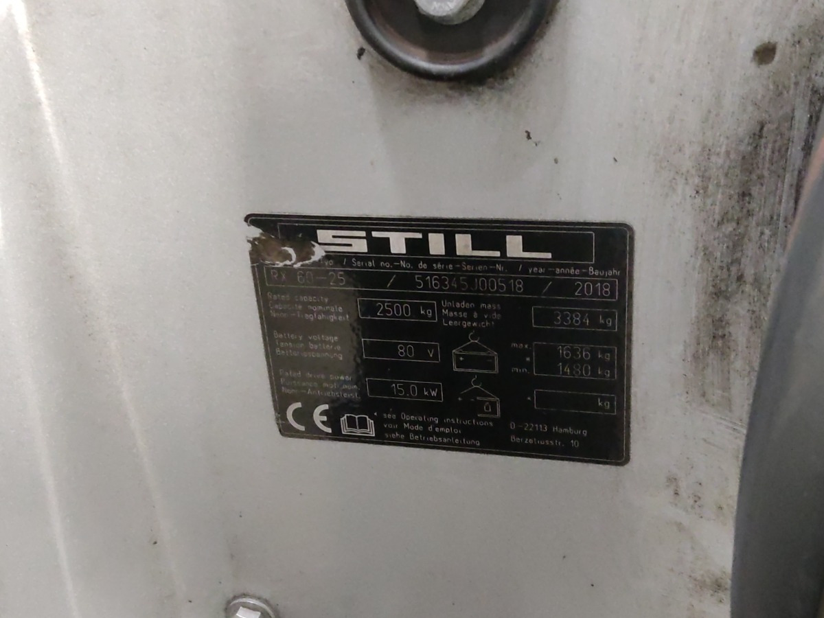 Still RX60-25 - Eltruck: bild 5 Still RX60-25 - Eltruck: bild 5