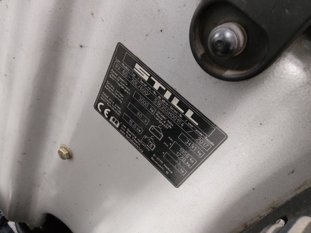 Still RX60-30L/600 - Eltruck: bild 5 Still RX60-30L/600 - Eltruck: bild 5