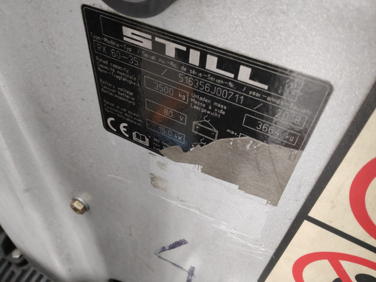 Still RX60-35 - Eltruck: bild 5 Still RX60-35 - Eltruck: bild 5