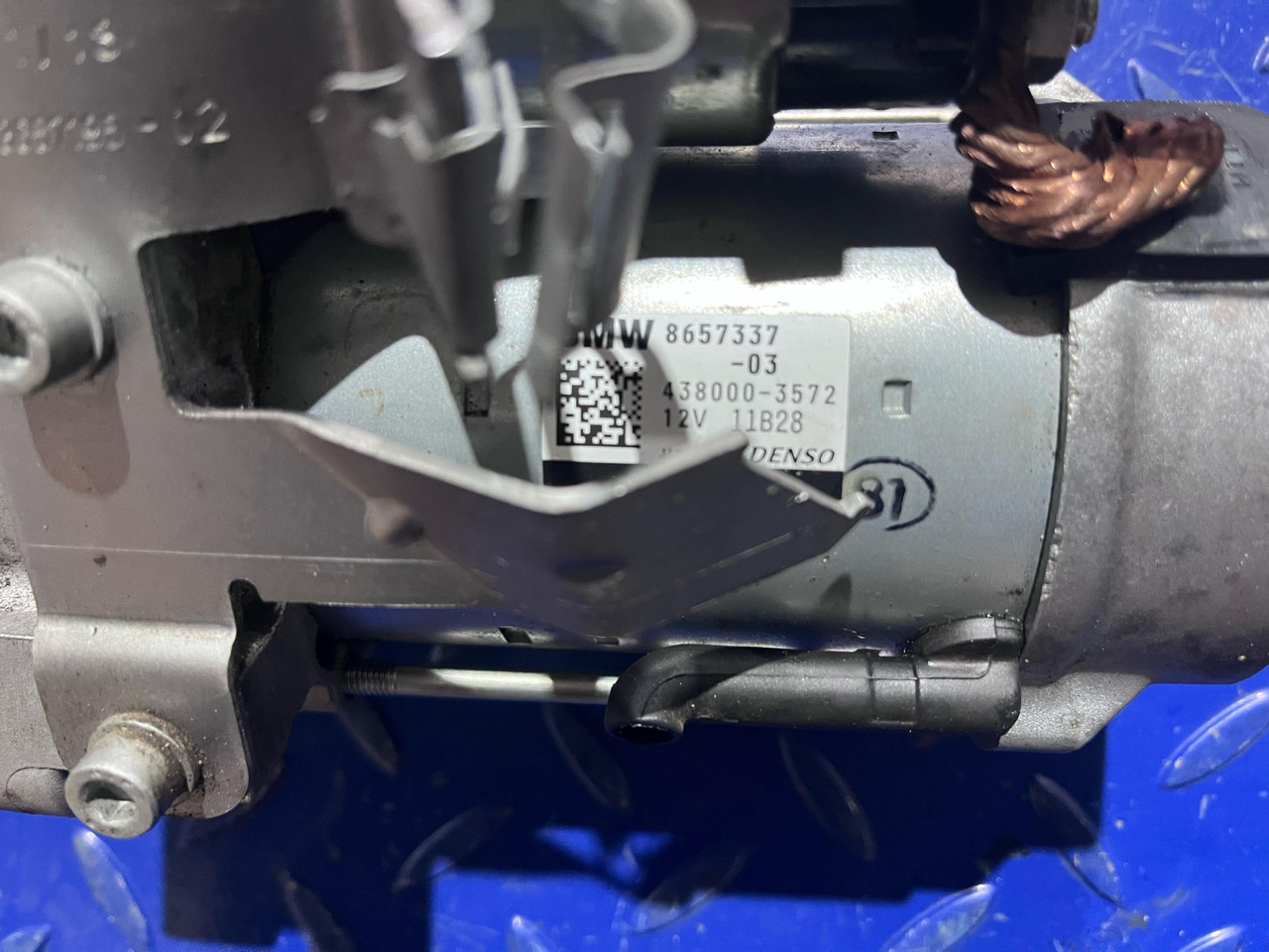 DENSO BMW Starter 8657337 M5 F90 M8 F91 F92 S63M G05 M50IX G14 M850IX - Starter: bild 4 DENSO BMW Starter 8657337 M5 F90 M8 F91 F92 S63M G05 M50IX G14 M850IX - Starter: bild 4