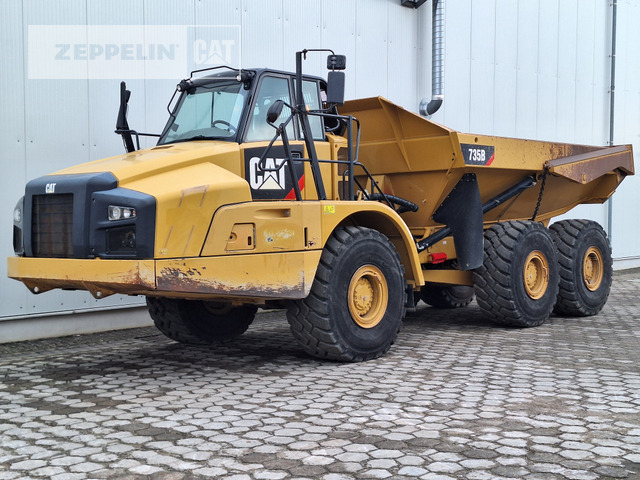 Cat 735B - Ramstyrd dumper: bild 1 Cat 735B - Ramstyrd dumper: bild 1