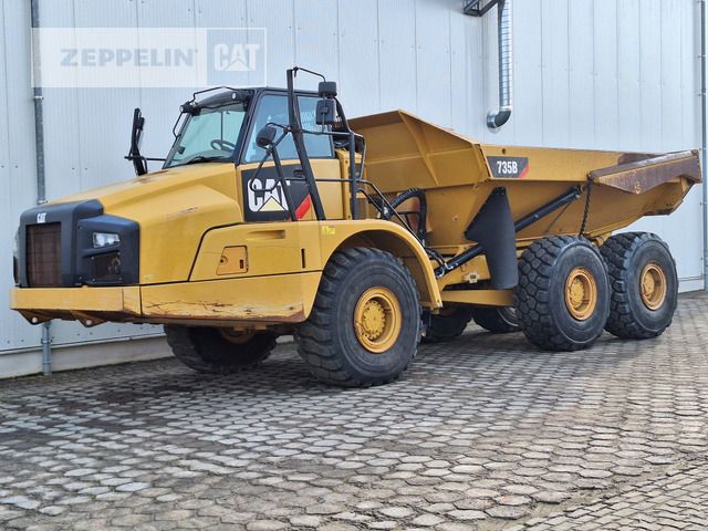 Cat 735B - Ramstyrd dumper: bild 1 Cat 735B - Ramstyrd dumper: bild 1
