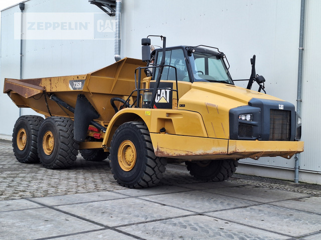Cat 735B - Ramstyrd dumper: bild 4 Cat 735B - Ramstyrd dumper: bild 4