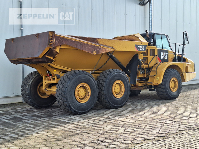 Cat 735B - Ramstyrd dumper: bild 3 Cat 735B - Ramstyrd dumper: bild 3