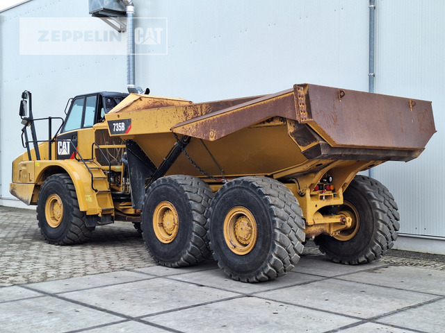 Cat 735B - Ramstyrd dumper: bild 2 Cat 735B - Ramstyrd dumper: bild 2
