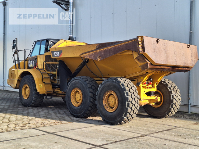 Cat 735B - Ramstyrd dumper: bild 2 Cat 735B - Ramstyrd dumper: bild 2