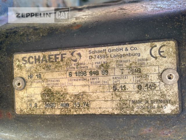 Komponenten TL400 Schaeff HR18 - Grävmaskinsskopa för Byggmaskiner: bild 4 Komponenten TL400 Schaeff HR18 - Grävmaskinsskopa för Byggmaskiner: bild 4