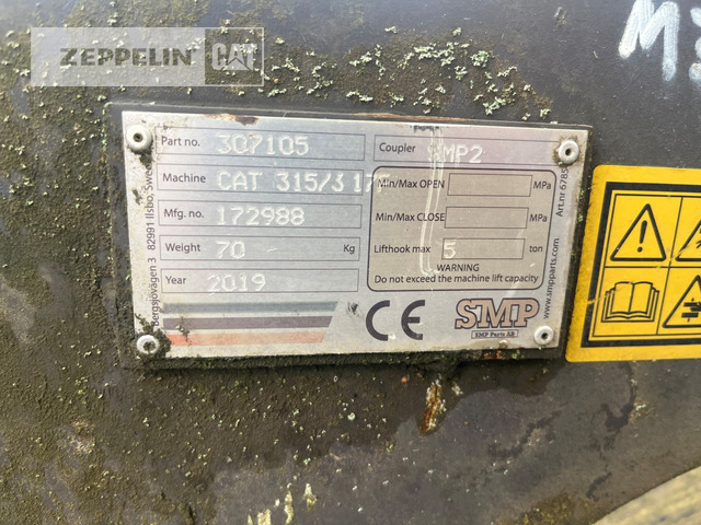 Smp SW-SMP2 - Redskapsfäste för Byggmaskiner: bild 2 Smp SW-SMP2 - Redskapsfäste för Byggmaskiner: bild 2